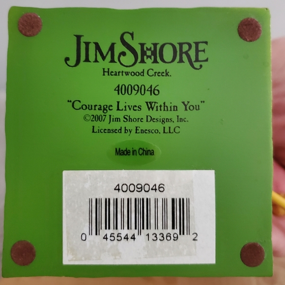 2007 Jim Shore Heartwood Creek Cowardly Lion. Comes with original box. - Picture 3 of 15